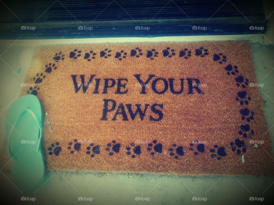 Welcome mat