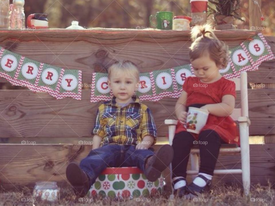 Hot chocolate stand 