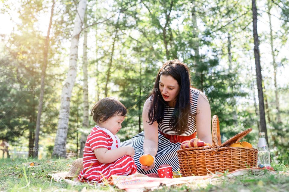 picnic at the park