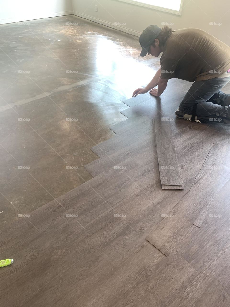 Craft of installing vinyl flooring