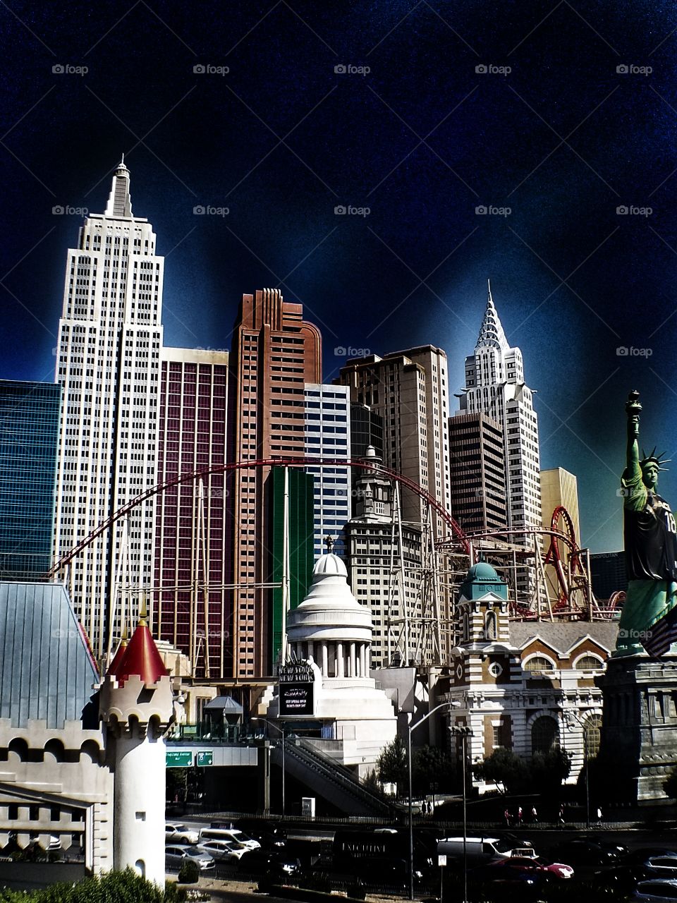 New York New York skyline