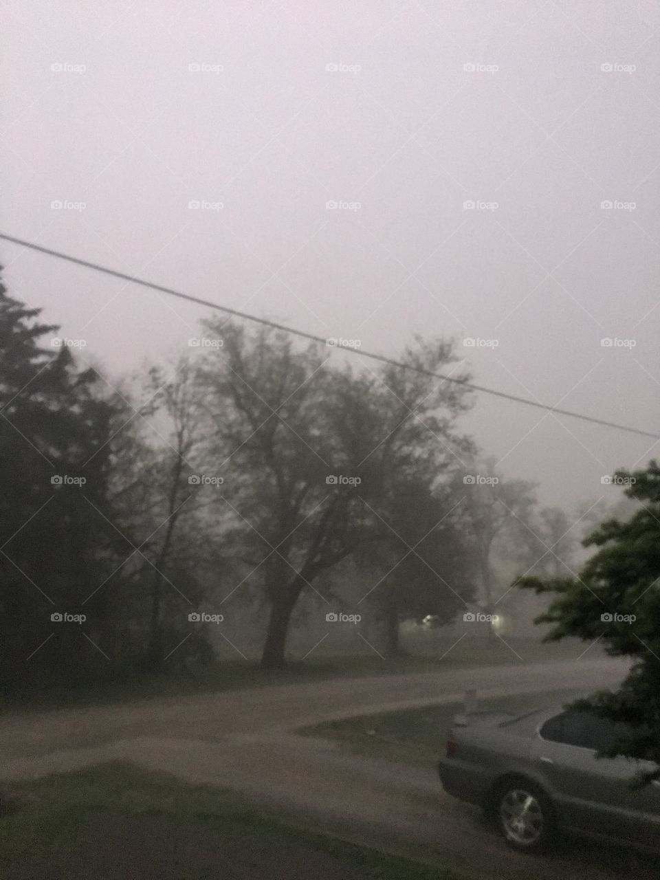 Midnight thunderstorms 