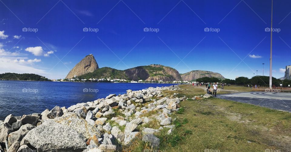 Aterro do Flamengo. Work of nature and man in the same place. 