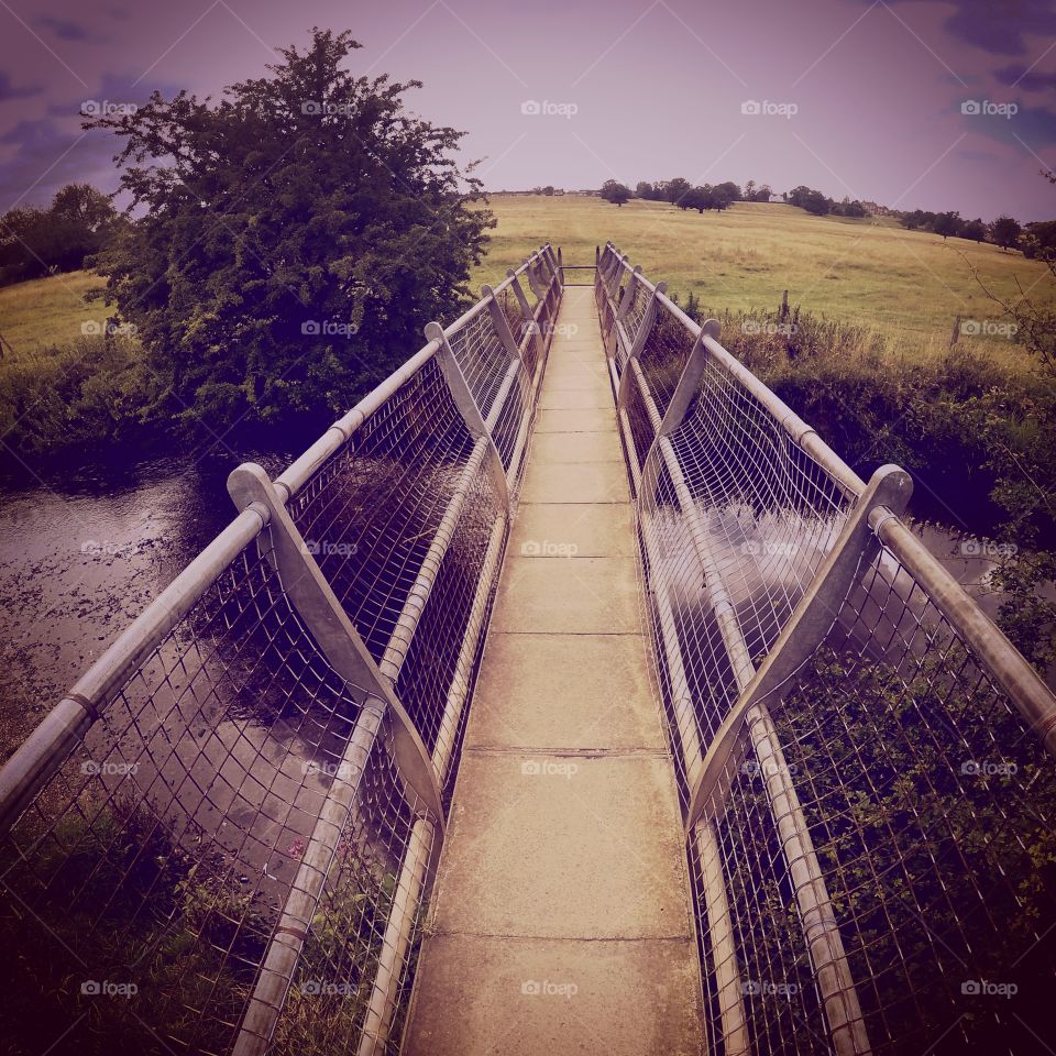 Bridge. Footbridge