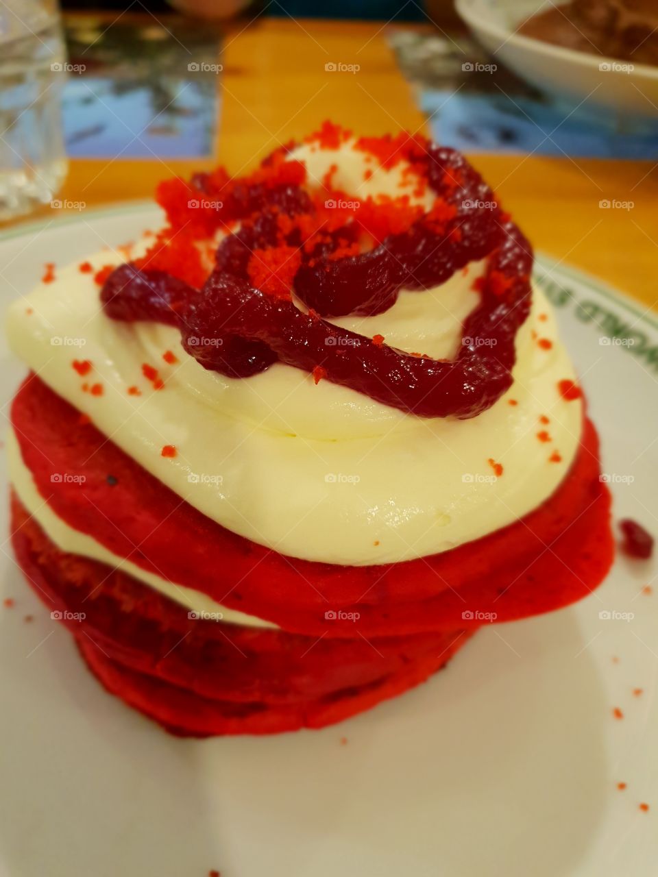Red Velvet Pancake