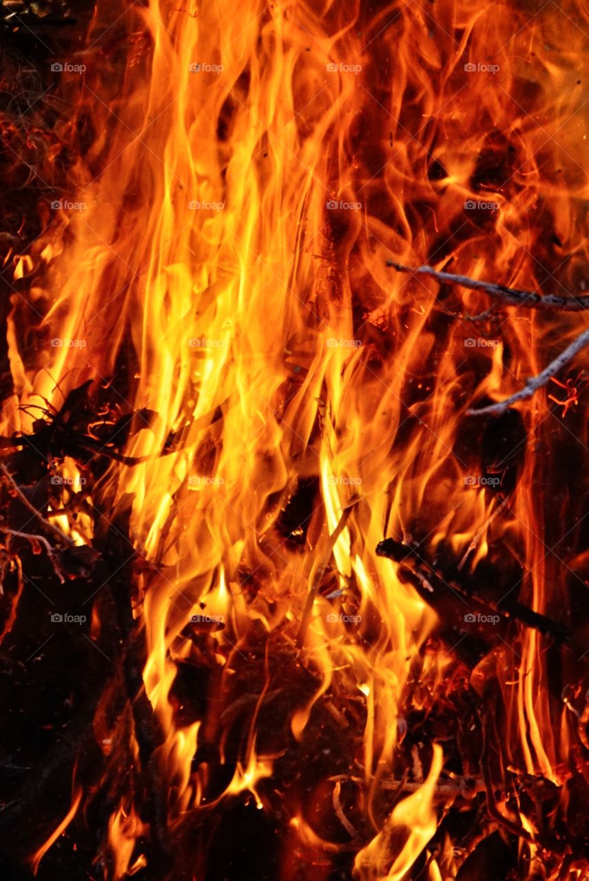 fire flames