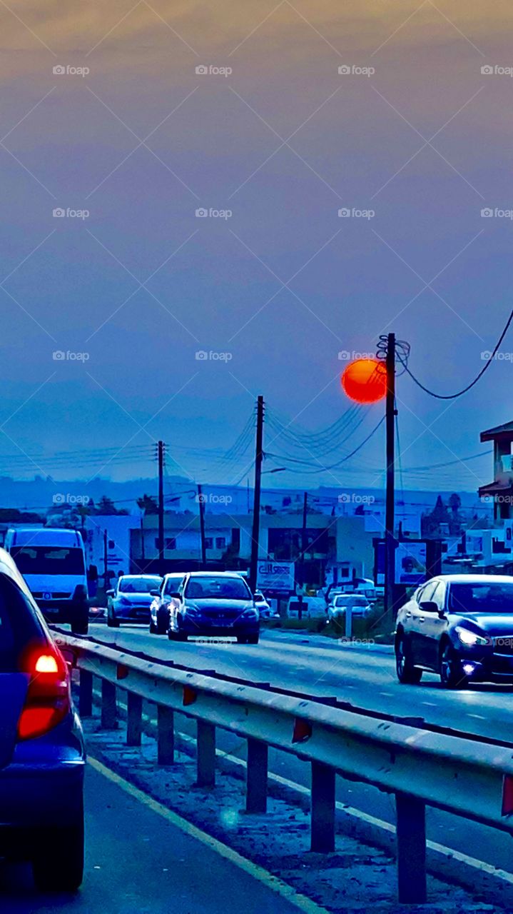 26 October 2020 - Nicosia - Cyprus - Sunset Lover