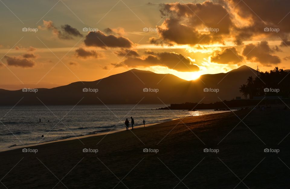 Sunset, Water, Dawn, Beach, Sun