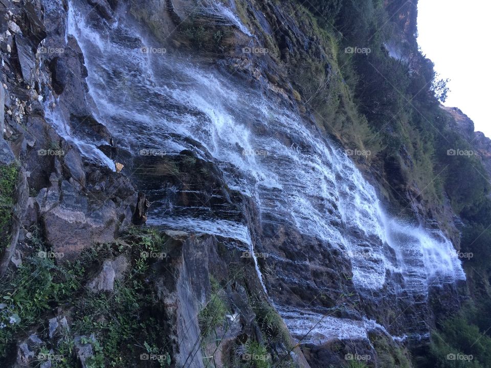 Waterfall, Tiger Leaping Gorge, Lijiang China 