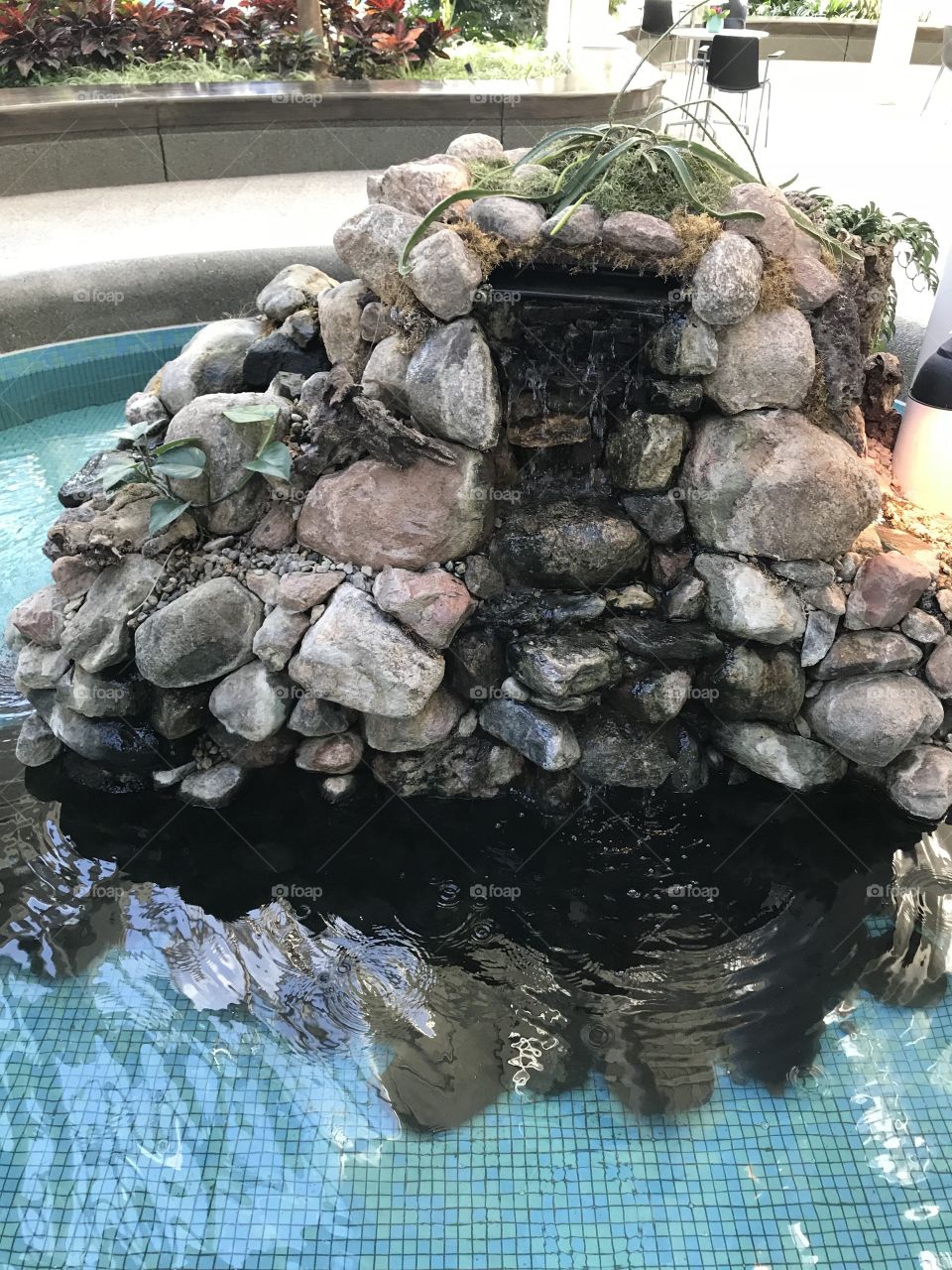 Rock fountain 