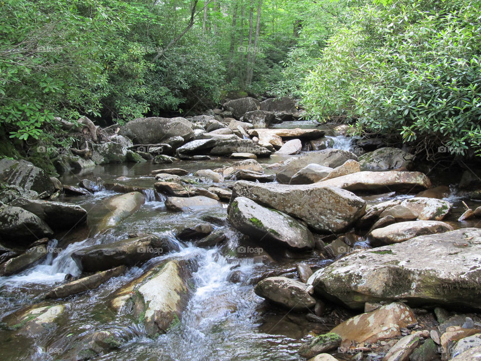 mountains stream tennessee kentucky by _maximus_