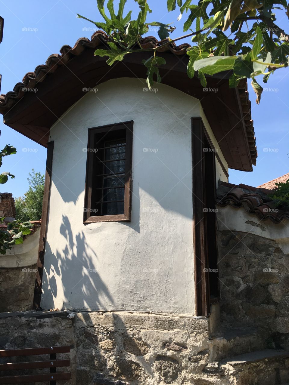 Old house with unique architecture in Plovdiv