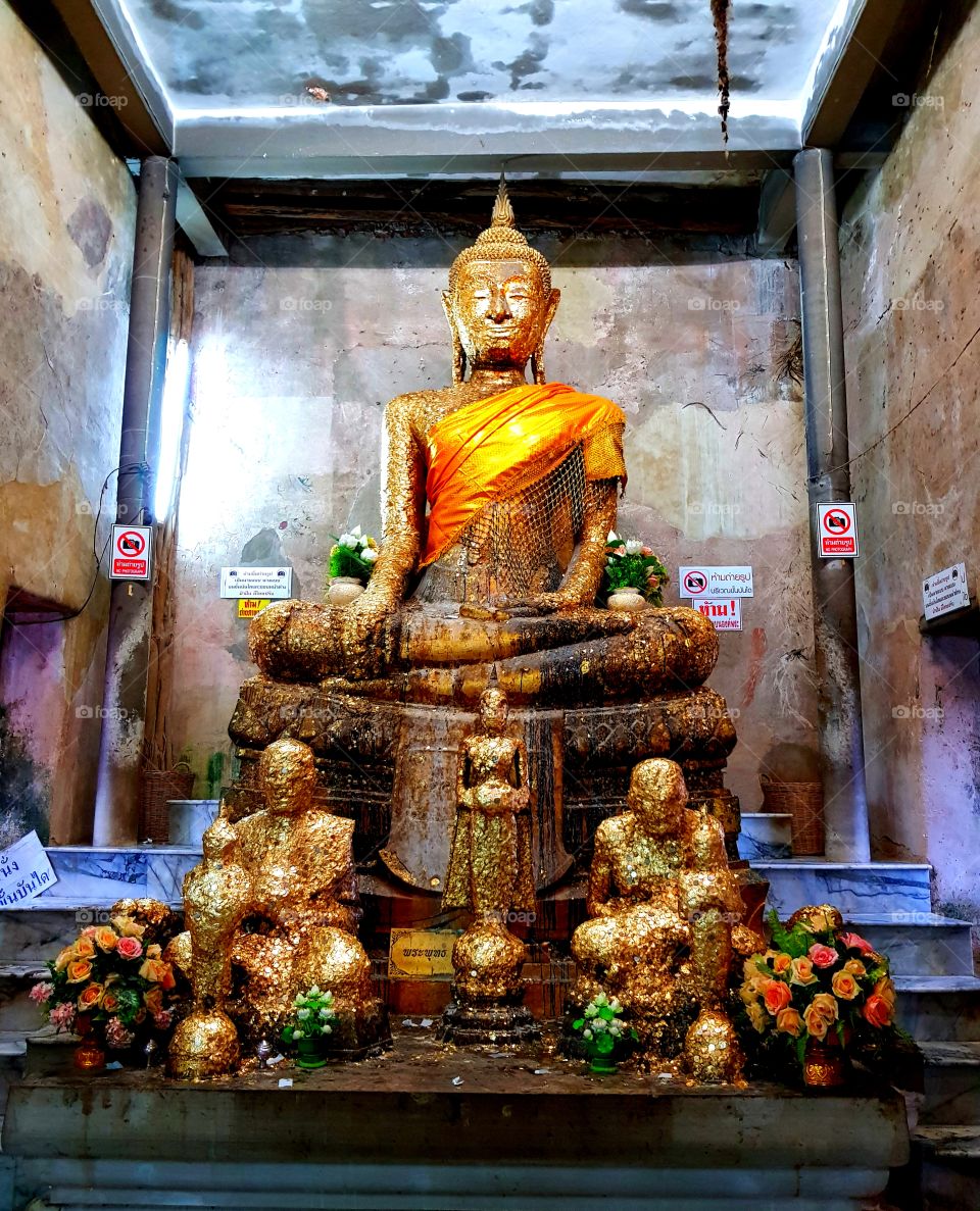 Luang Por Nil Manee at Bang Kung Temple