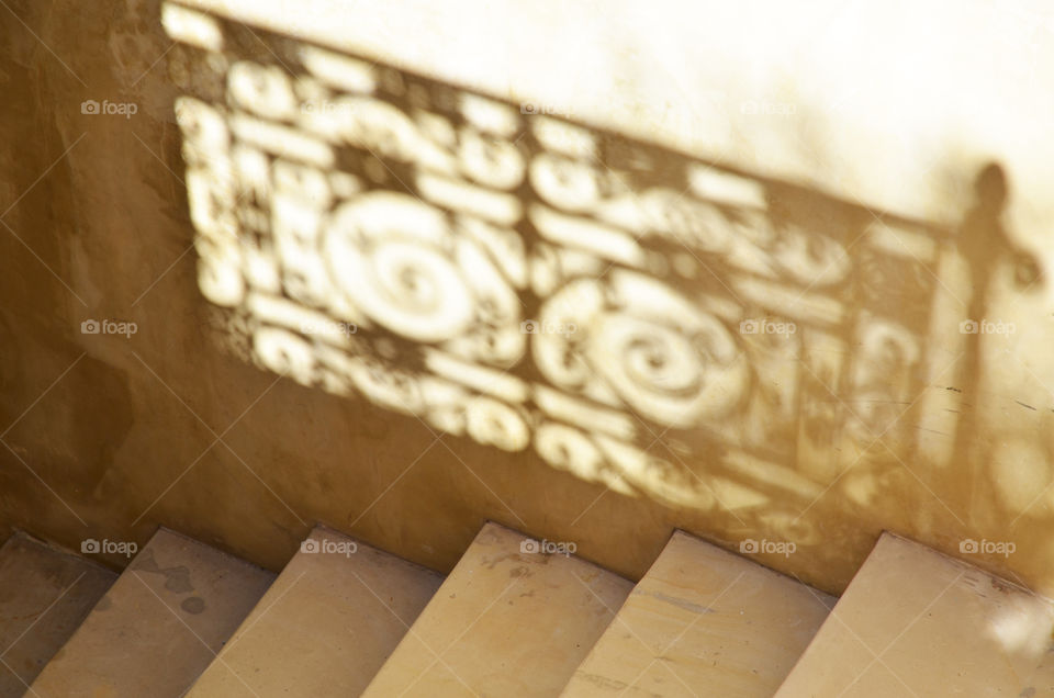 Stairs and shade