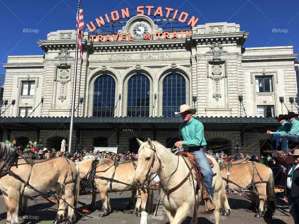 St Patrick’s day parade Denver Colorado 