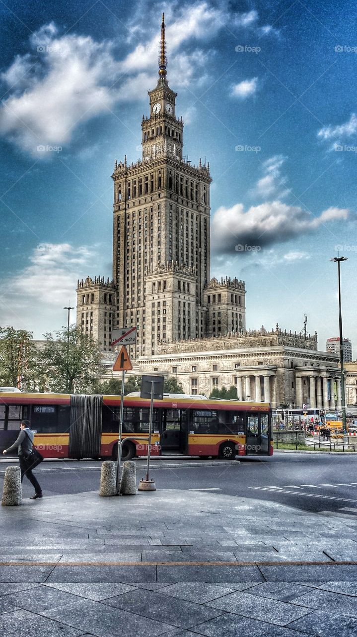 Palace of Culture,  Warsaw. 