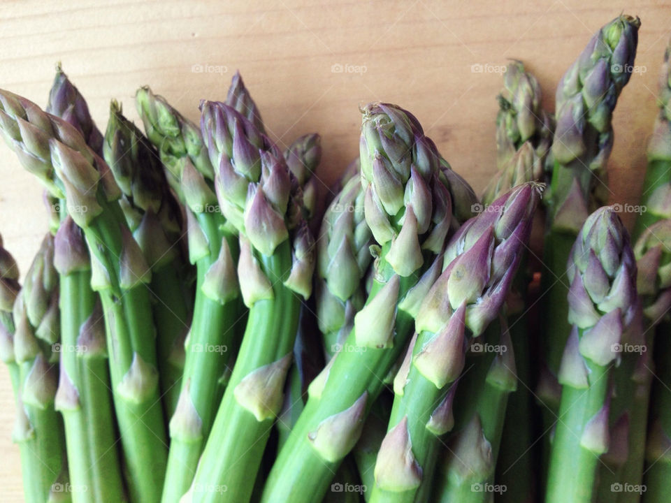 Fresh asparagus