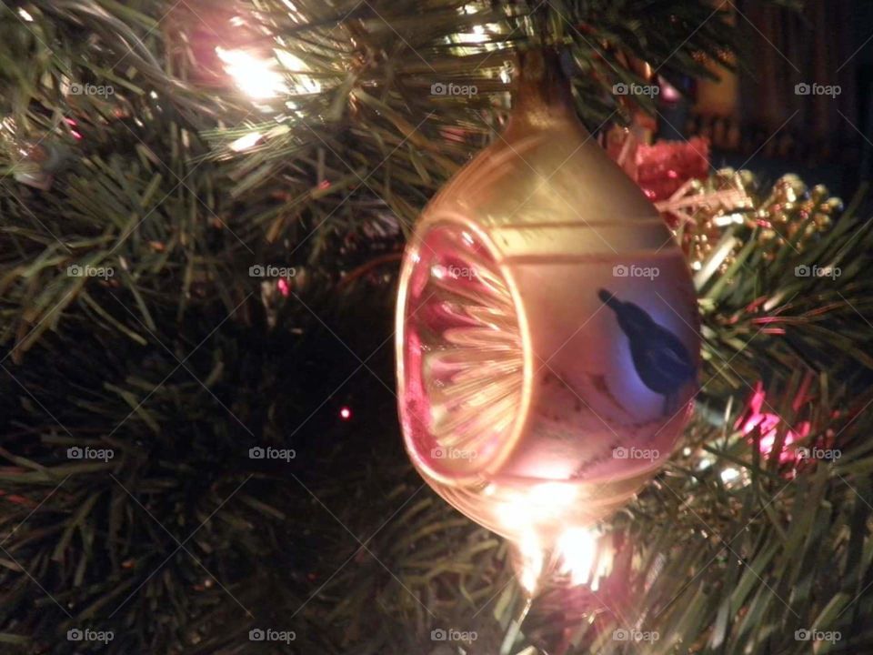 retro Christmas decoration, Classic Glass ornament, glass Christmas ball
