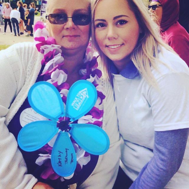 Mother and daughter 