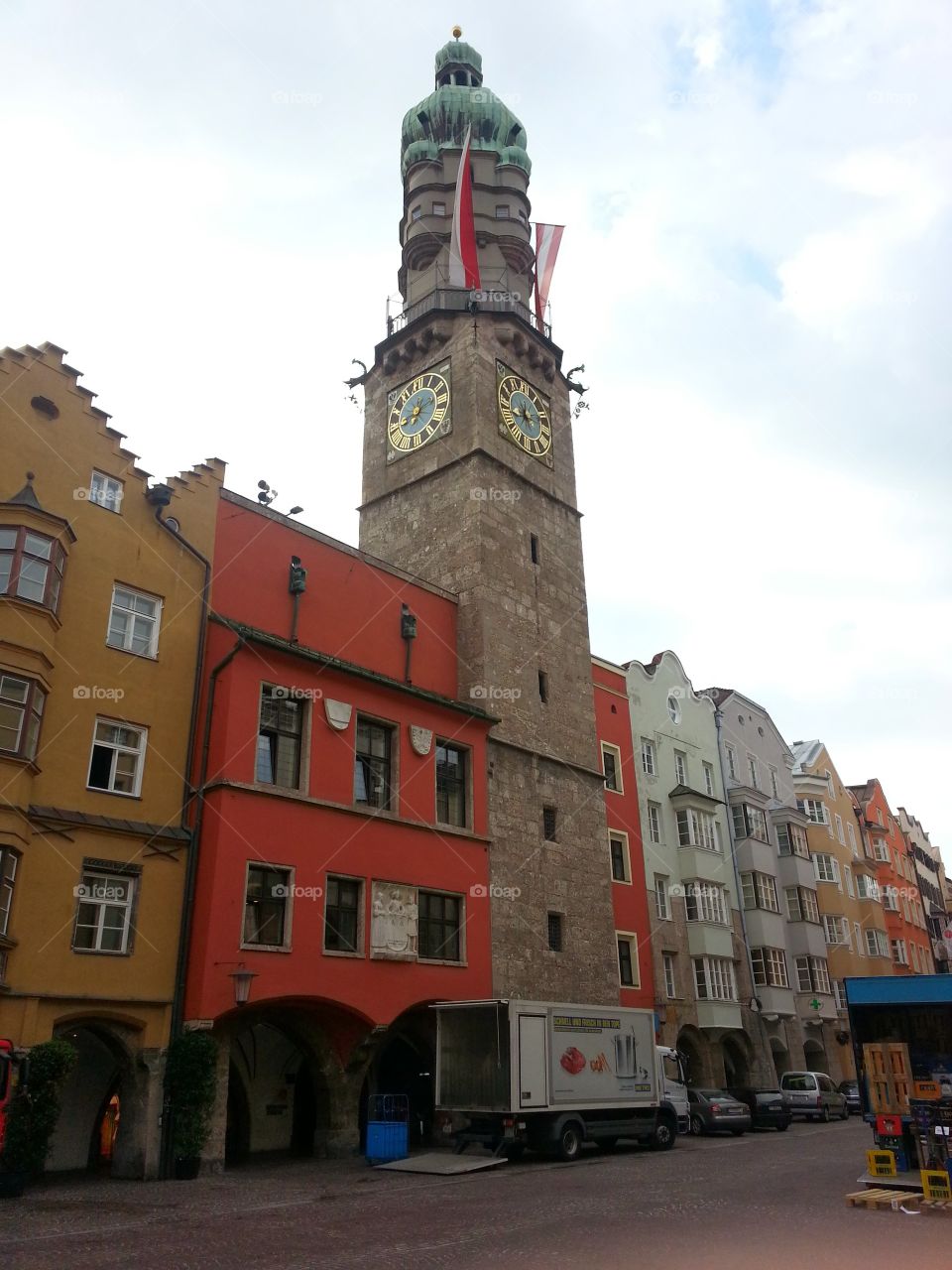 Innsbruck clock tower