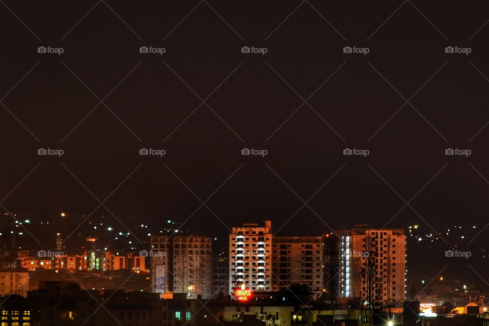 Downtown Islamabad, Pakistan.