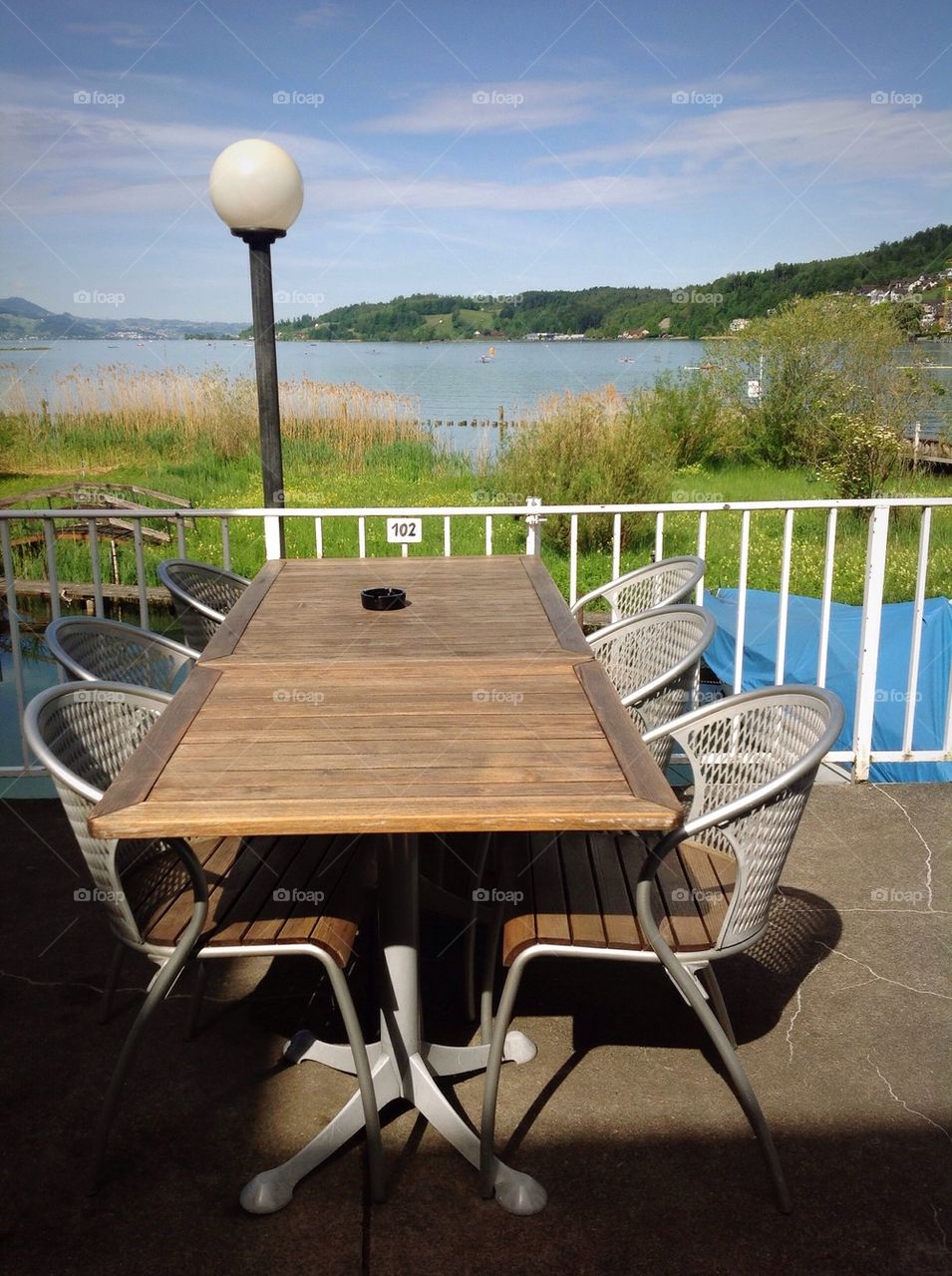 Restaurant with view