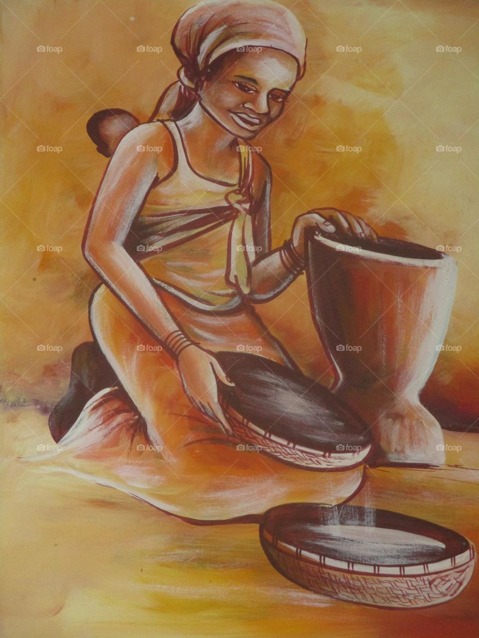 Expressing Africanity Drawing