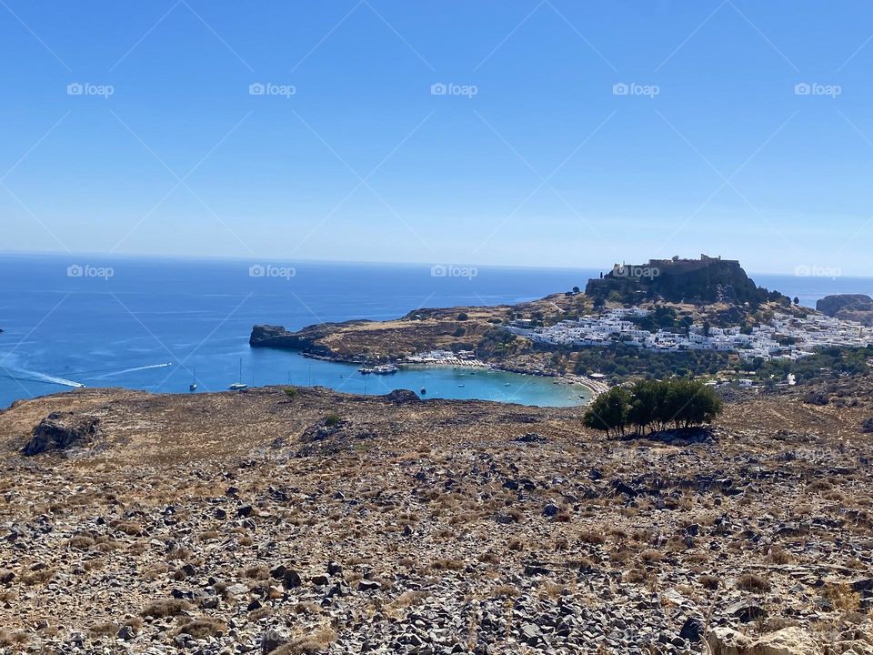 Lindos bay, Rhodes 