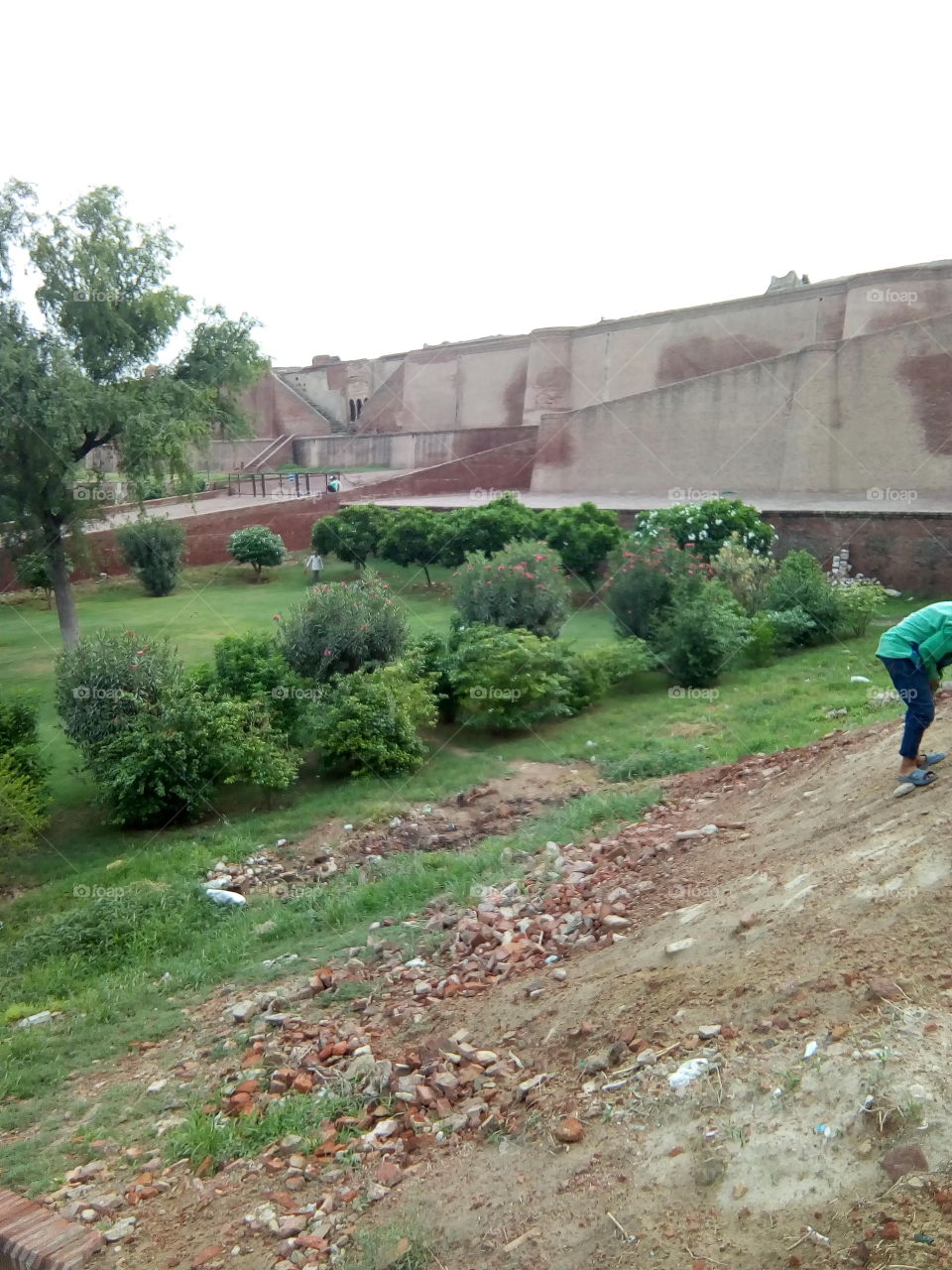 an ancient fort of Bathinda city- a monument protected by Govt Of India- inner part