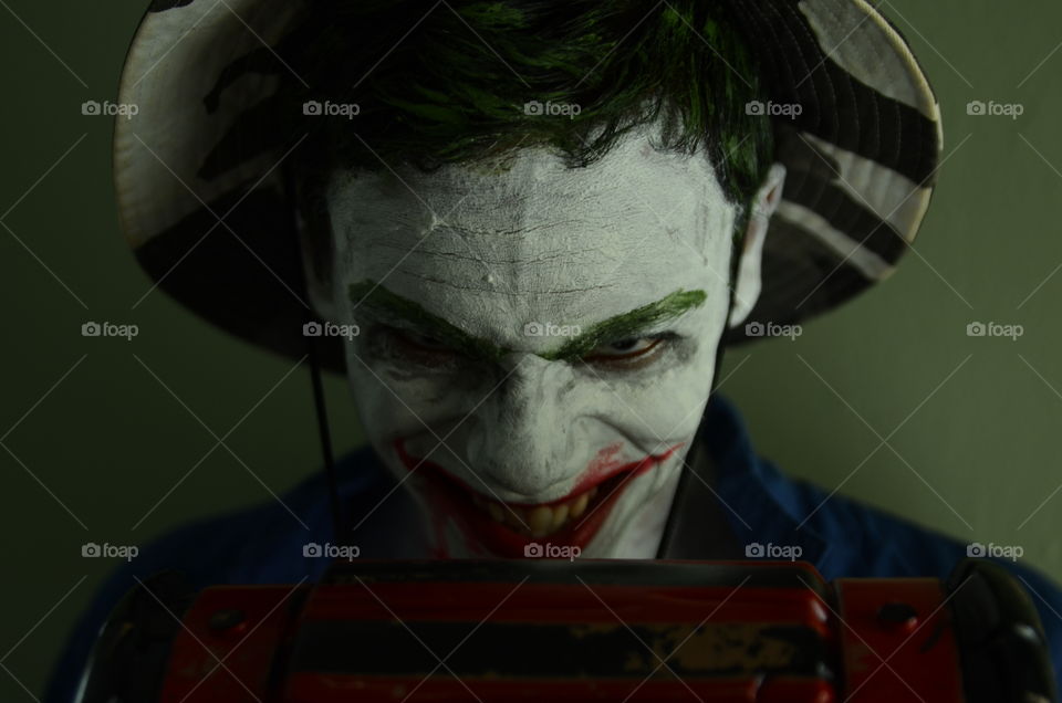 One of my Joker cosplays.