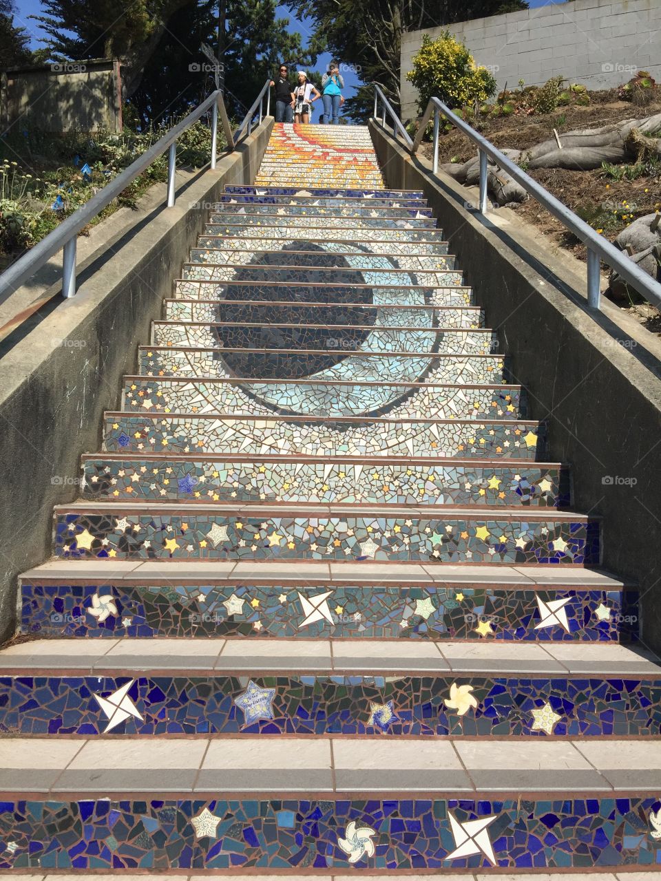 16th avenue and moraga mosaic tile
San Francisco, California 