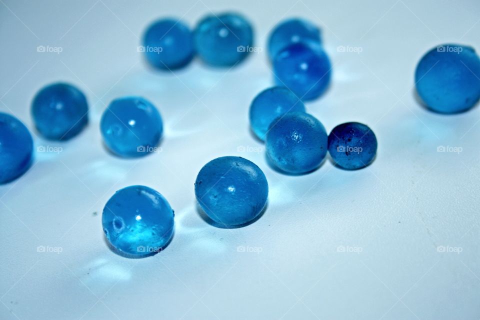 water balls on the table