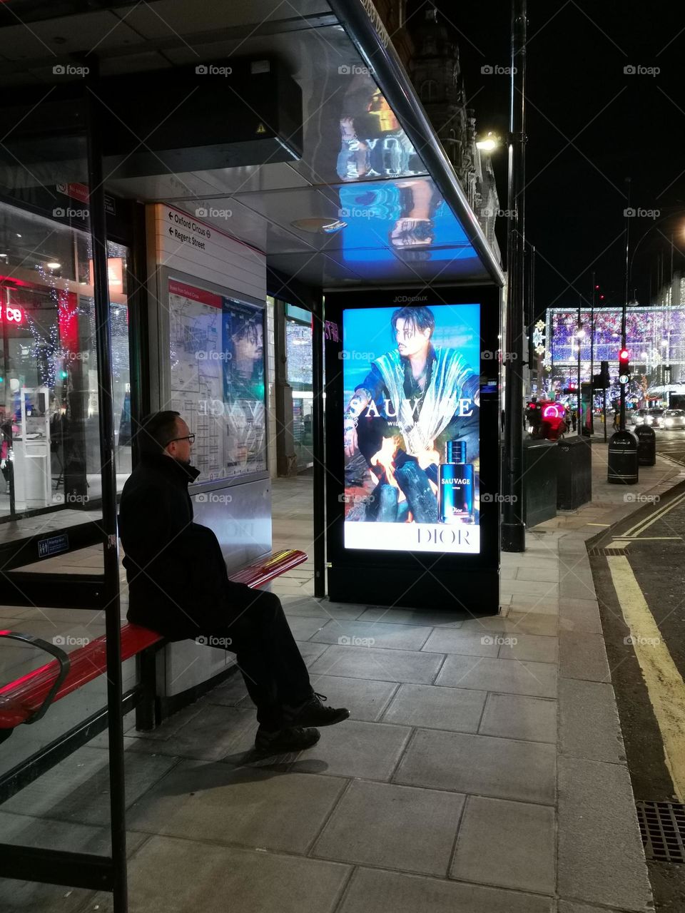 London. Night photography, night city, night streets.