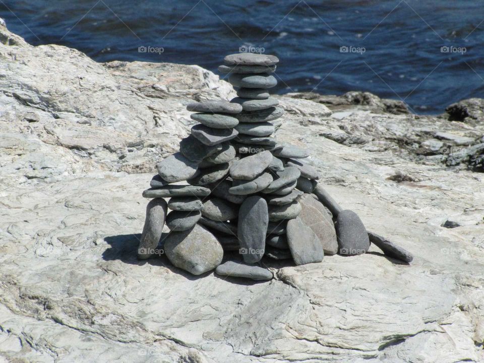 Rock pile