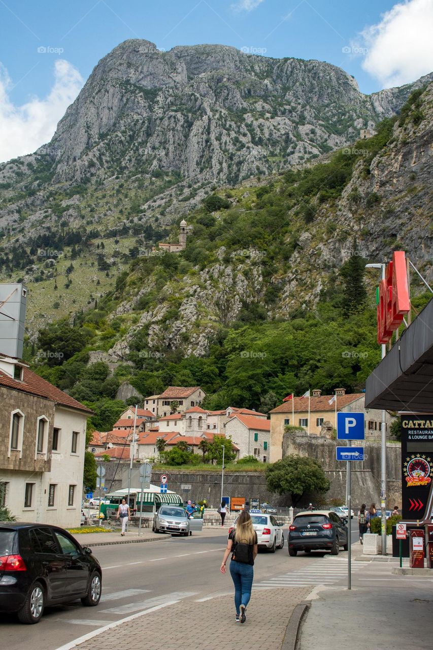 Mountains, green Mountains in Montenegro