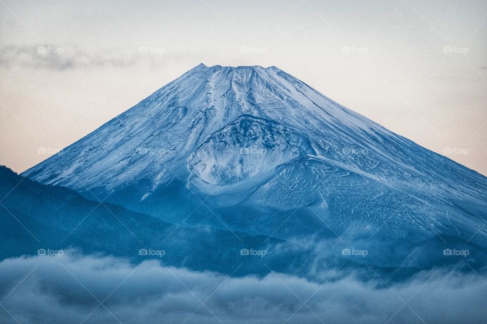 Beauty scene Fuji mountain