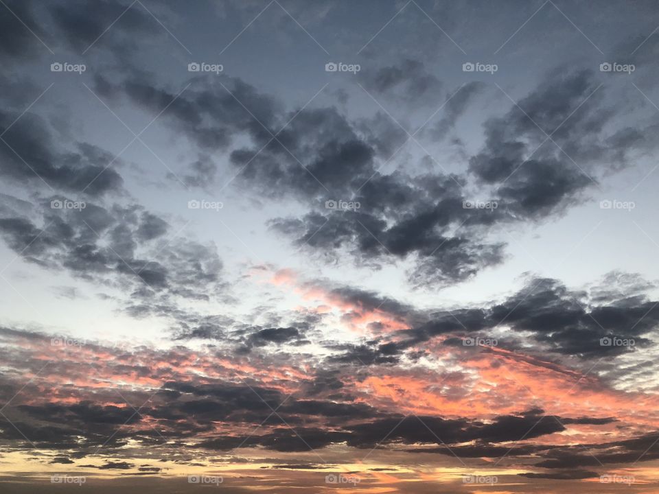 Sunset in Australia 