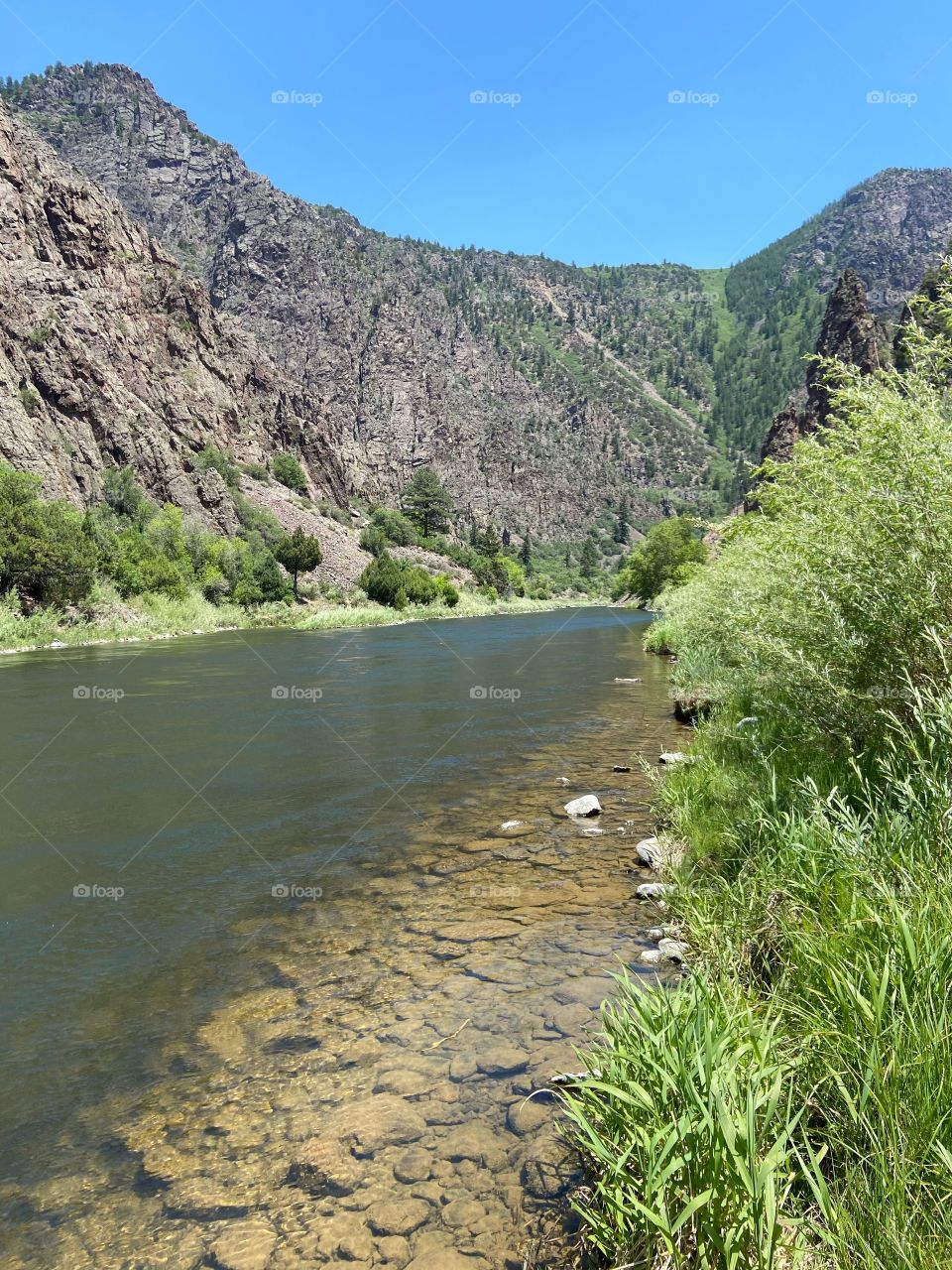 Black canyon river 