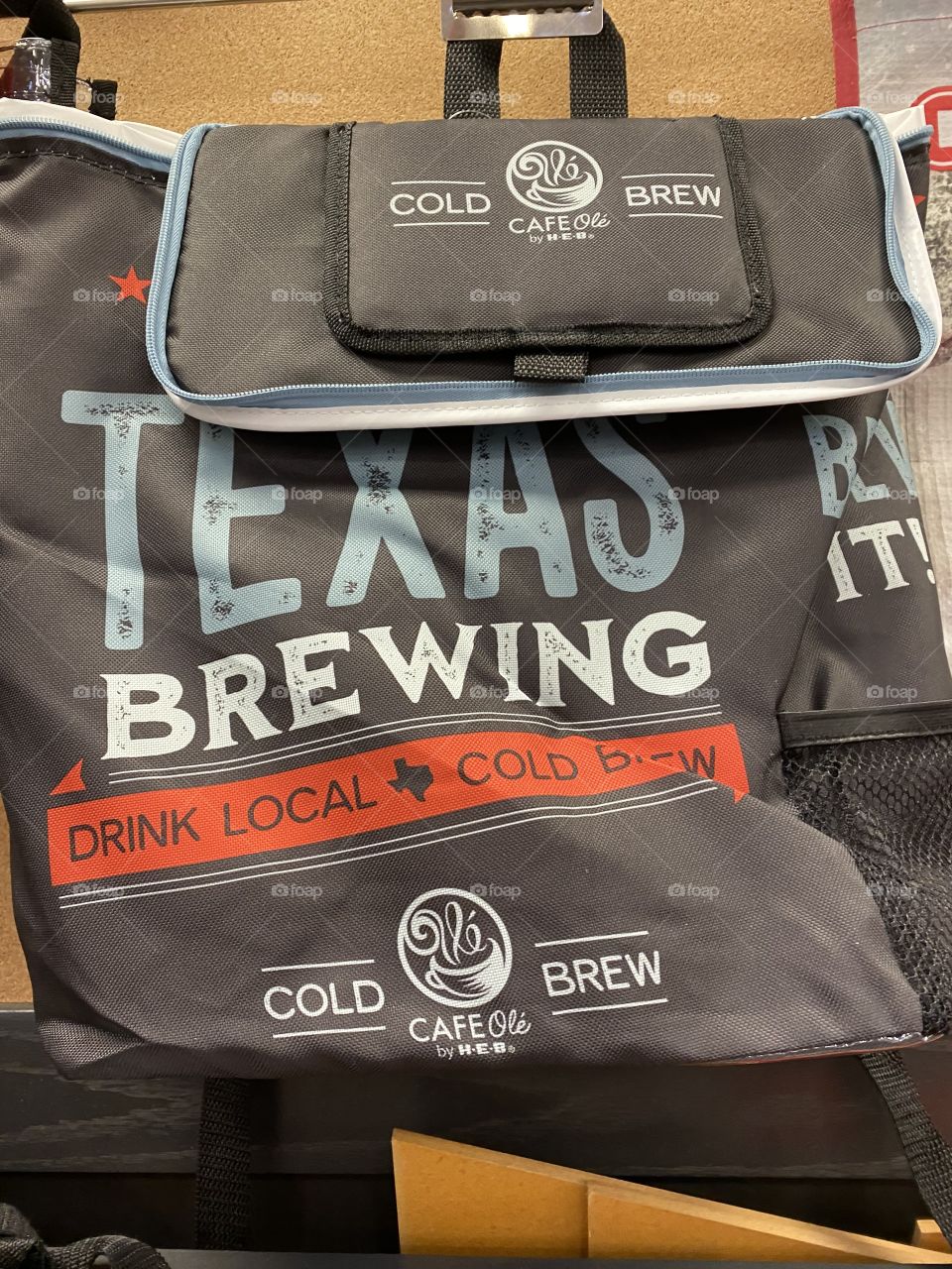 Shopping around local area and saw this tote with Texas Brewing Logo. Liked