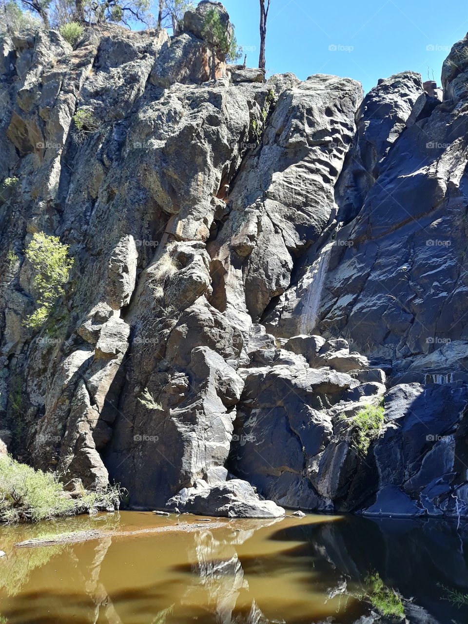 spiritual faces in rocks