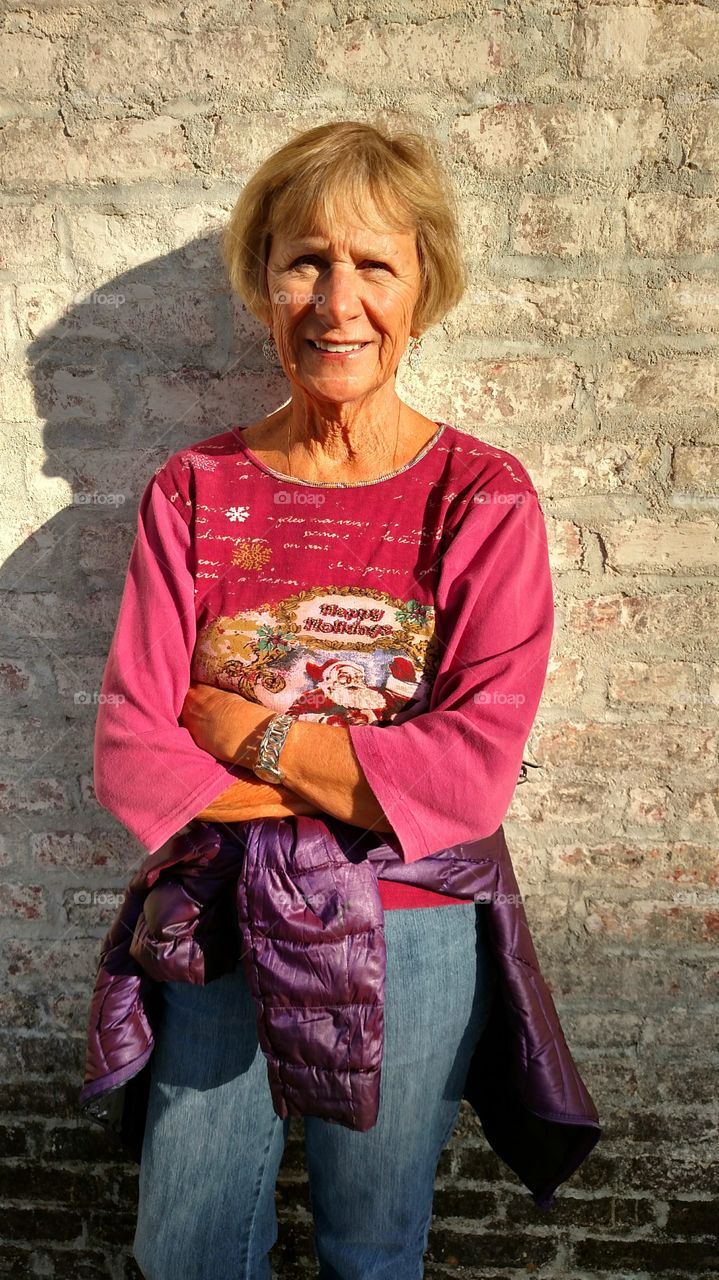 Portrait of a senior woman