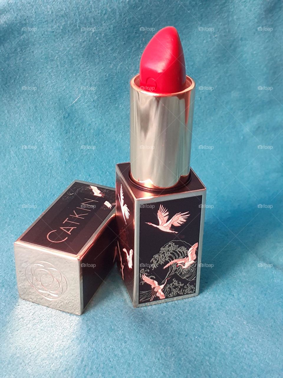 lápiz labial rojo