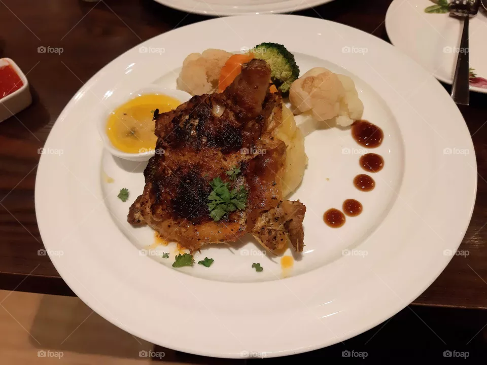 Delicious Rosemary Bajed Chicken