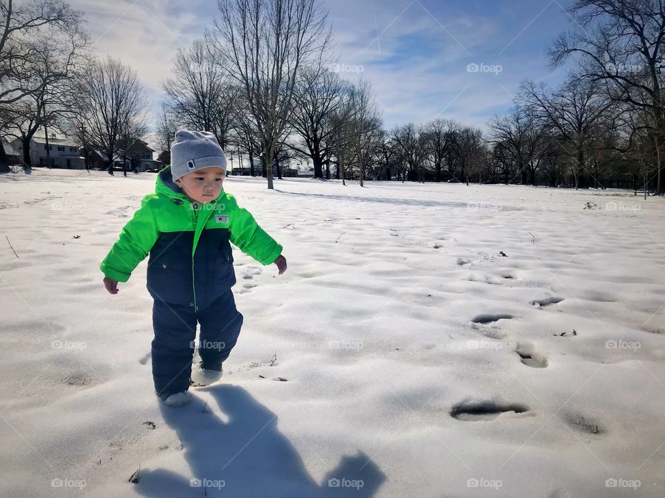 Snow boy