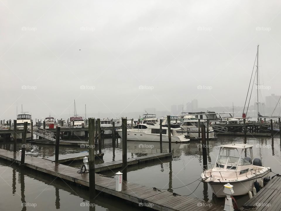 Marina on Hudson River