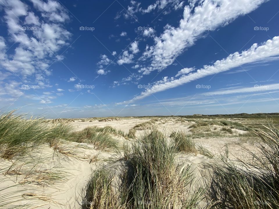 Balm for the soul a beautiful summer day at the sea Rømø Denmark 2020 