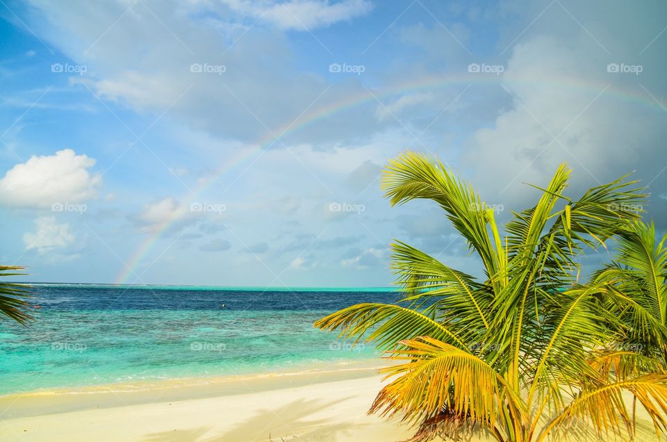 Rainbow @ Vadoo island 