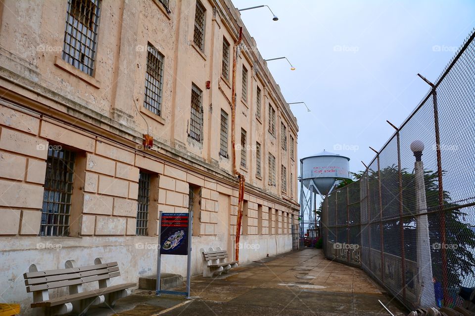 About to enter the gates of Alcatraz 