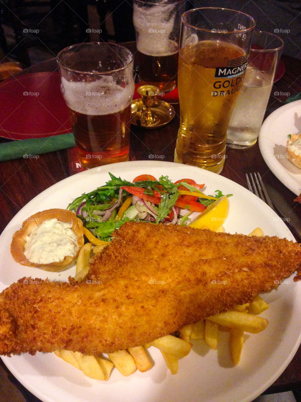 Pub dinner Scotland 