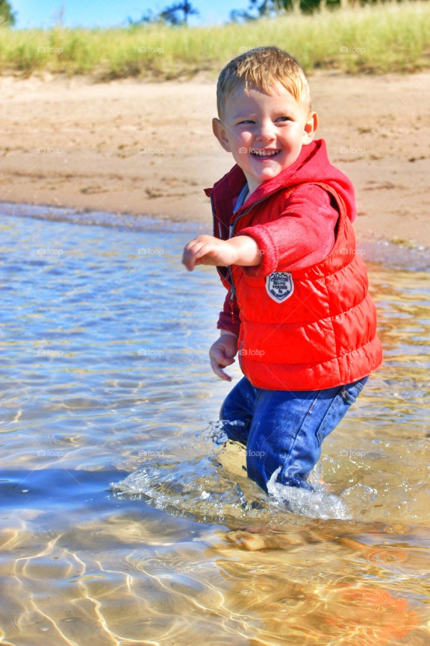 Enjoying the fall weather